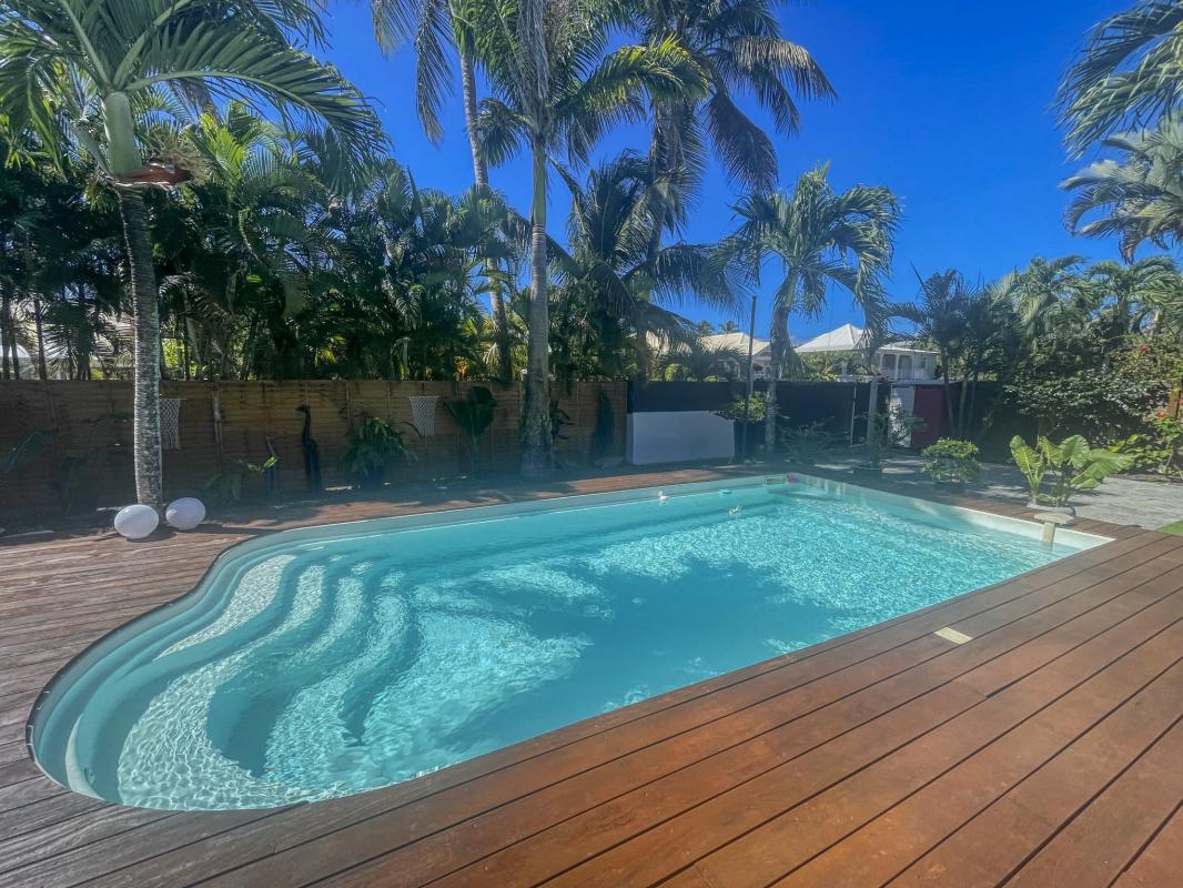 6.Location villa piscine Saint François Guadeloupe_Piscine